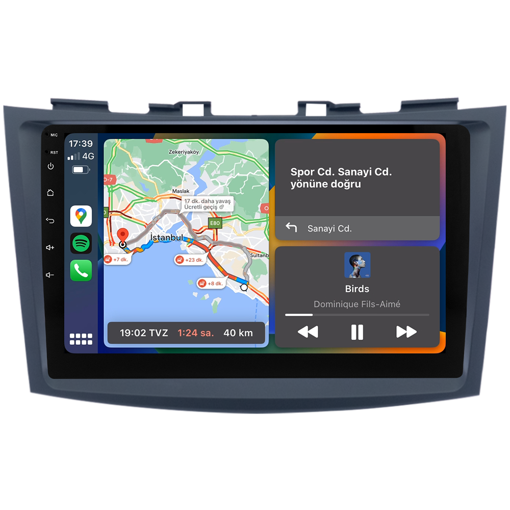 Suzuki Swift Android Multimedya Sistemi (2011-2016) CRV-4512XR