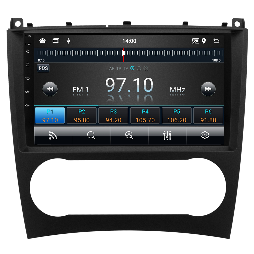 Mercedes C Serisi W203 Android Multimedya Sistemi (2005-2007) CRV-4341XAA