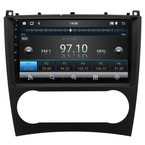 Mercedes C Serisi W203 Android Multimedya Sistemi (2005-2007) CRV-4341XAA
