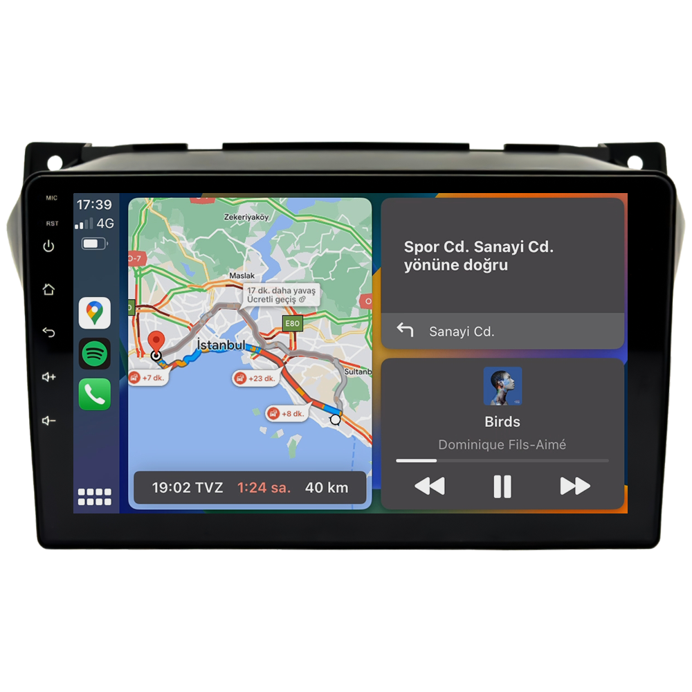 Suzuki Alto Android Multimedya Sistemi (2010-2011) CRV-4518XR