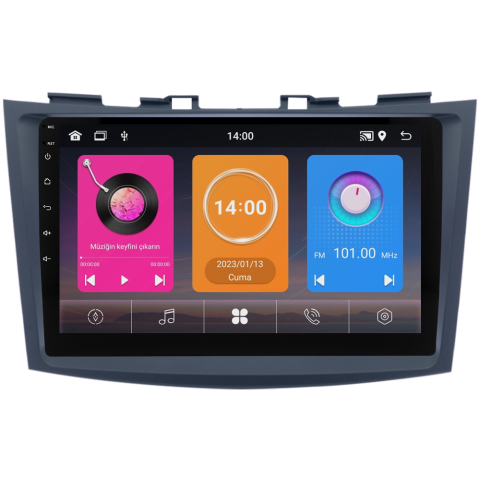 Suzuki Swift Android Multimedya Sistemi (2011-2016) CRV-4512XAA