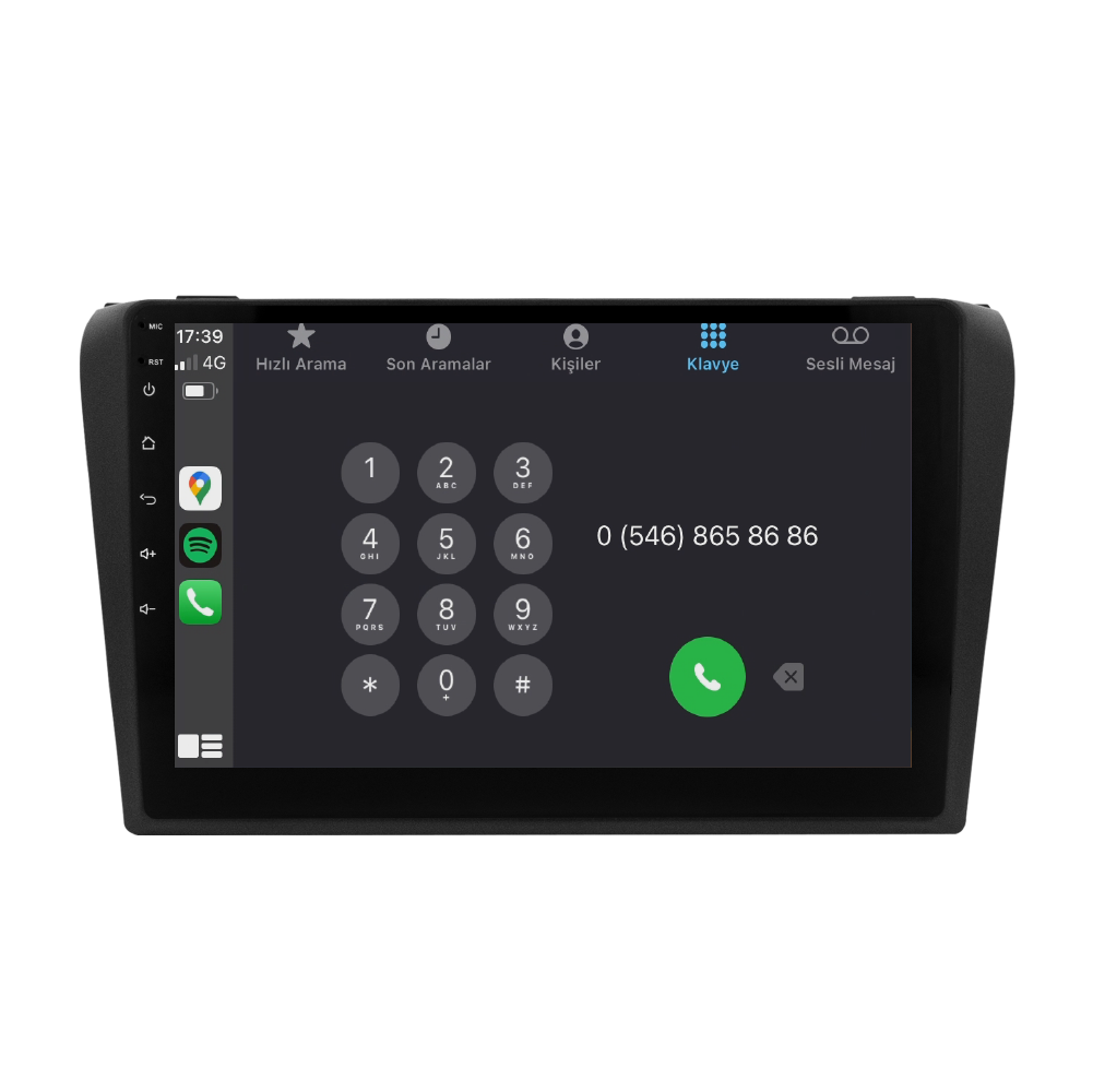 Mazda 3 Android Multimedya Sistemi (2004-2009) CRV-4590XAA