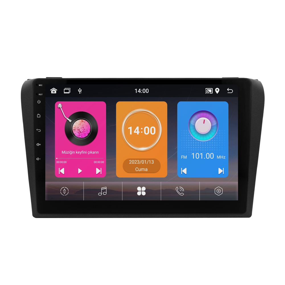 Mazda 3 Android Multimedya Sistemi (2004-2009) CRV-4590XAA