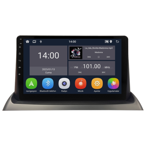 Renault Clio 2 Android Multimedya Sistemi (1998-2006) CRV-4788XD