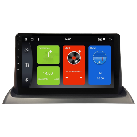 Renault Clio 2 Android Multimedya Sistemi (1998-2006) CRV-4788X
