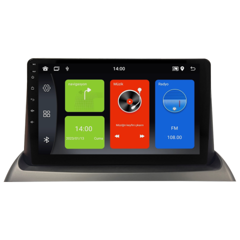 Renault Clio 2 Android Multimedya Sistemi (1998-2006) CRV-4788XDA