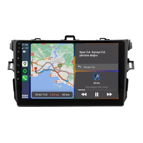 Toyota Corolla Android Multimedya Sistemi (2008-2012) CRV-4543XR