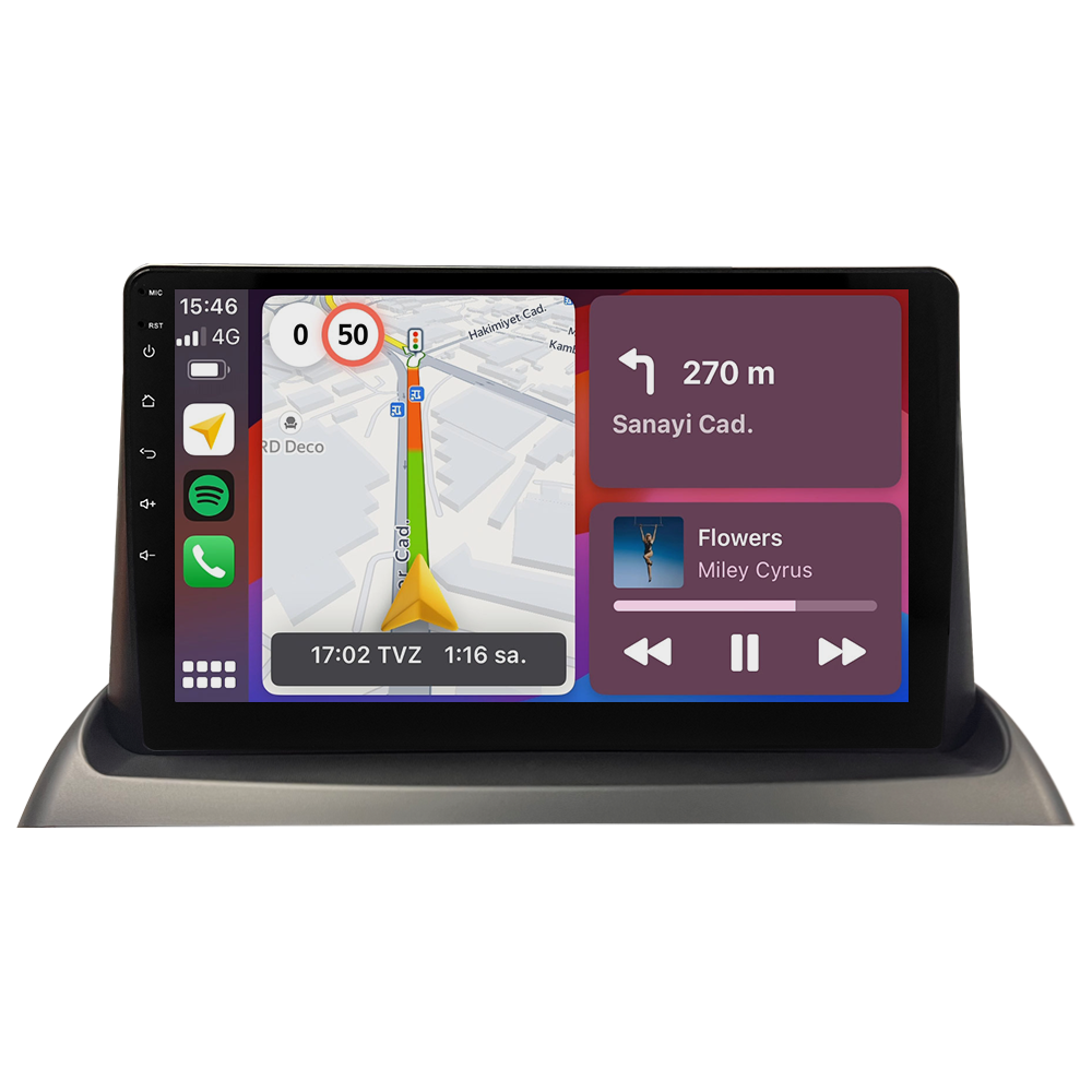 Renault Clio 2 Android Multimedya Sistemi (1998-2006) CRV4788XP