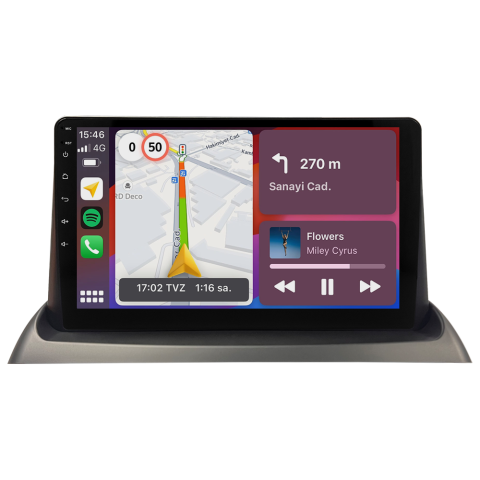Renault Clio 2 Android Multimedya Sistemi (1998-2006) CRV4788XP