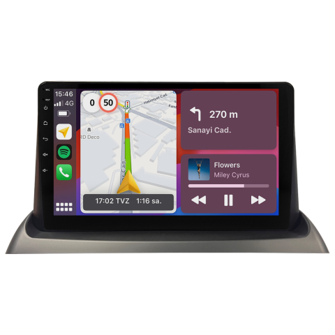 Renault Clio 2 Android Multimedya Sistemi (1998-2006) CRV4788XP