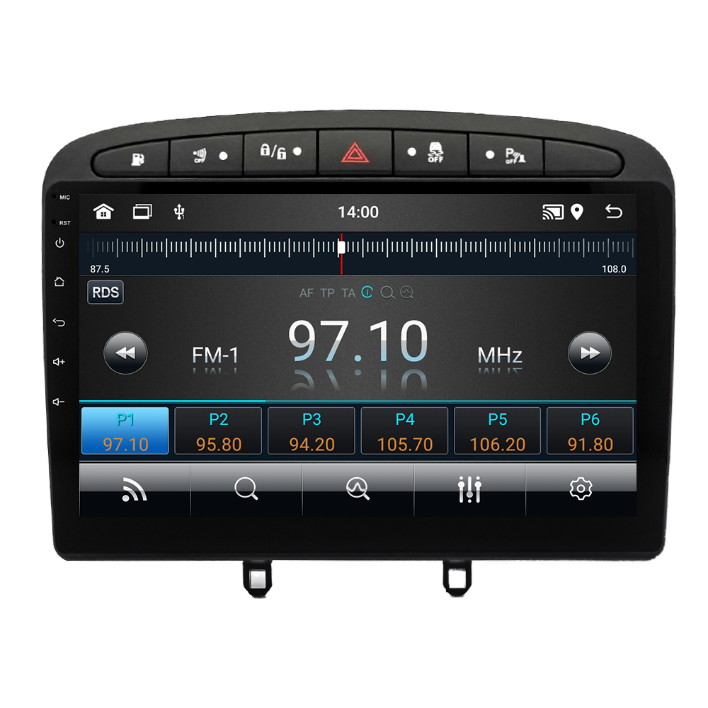 Peugeot 308 Android Multimedya Sistemi (2008-2013) CRV-4426XAA