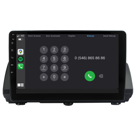 Renault Taliant Android Multimedya Sistemi (2021-2024) CRV-4455XR