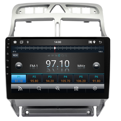 Peugeot 307 Android Multimedya Sistemi (2001-2008) CRV-4424XAA