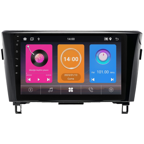 Nissan Qashqai Android Multimedya Sistemi (2014-2020) CRV-4372XAA