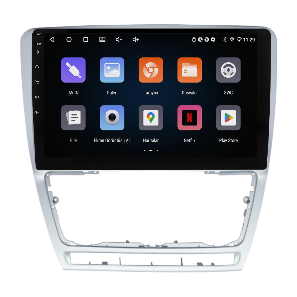 Skoda Octavia Android Multimedya Sistemi (2008-2012) CRV-4481XR