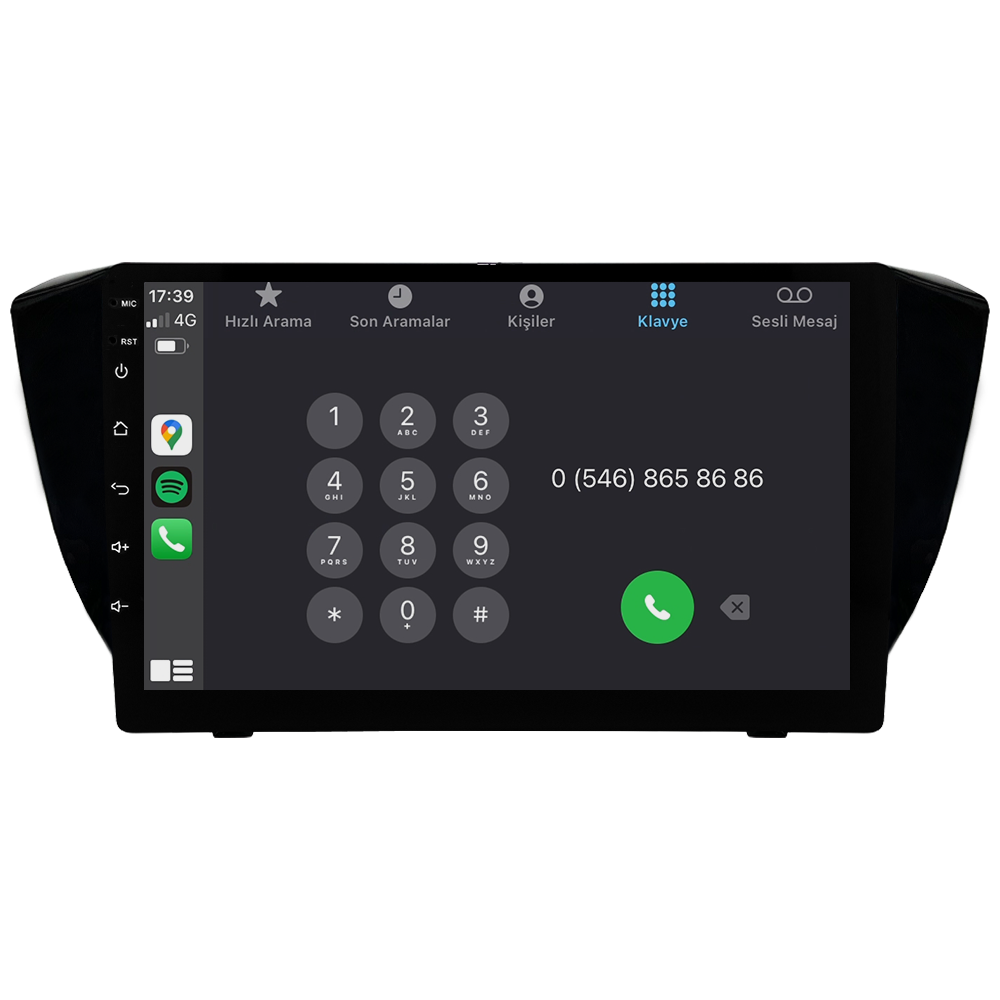 Skoda Superb Android Multimedya Sistemi (2015-2017) CRV-4482XR