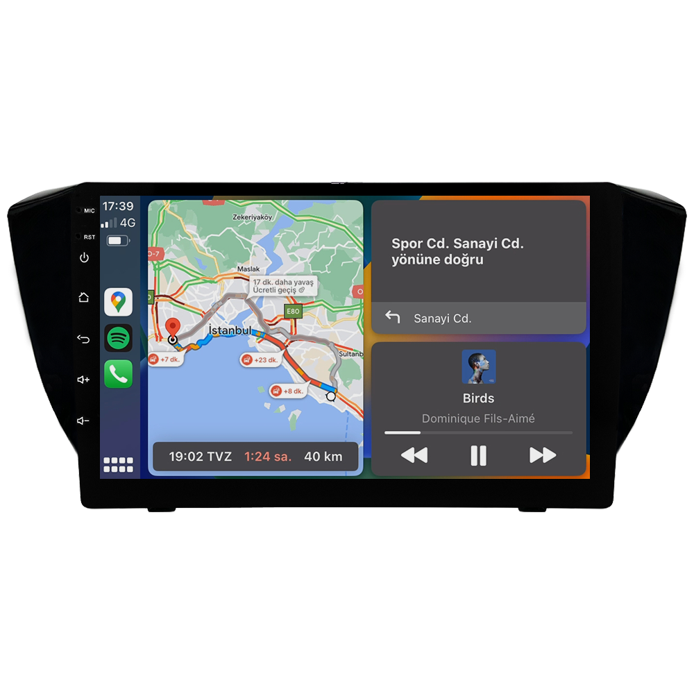 Skoda Superb Android Multimedya Sistemi (2015-2017) CRV-4482XR