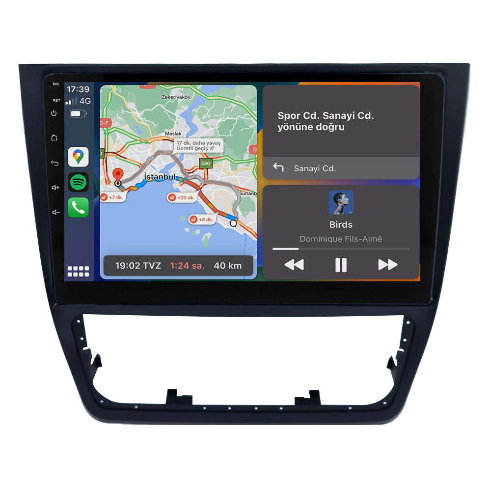 Skoda Yeti Android Multimedya Sistemi (2010-2017) CRV-4486XR