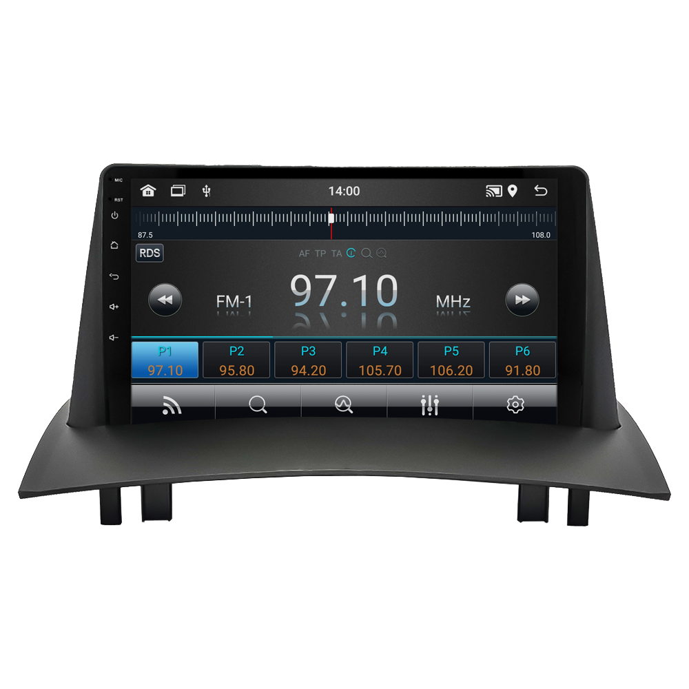 Renault Megane 2 Android Multimedya Sistemi (2004-2010) CRV-4444XAA