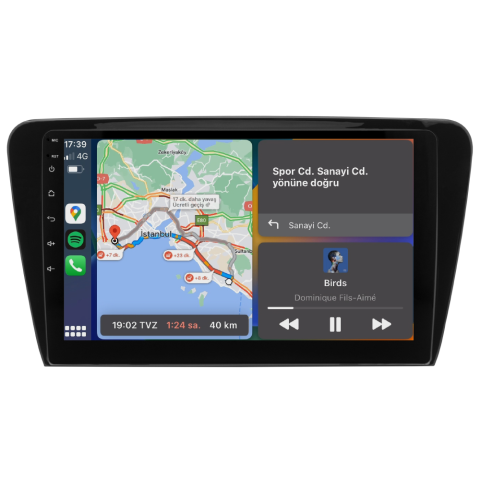 Skoda Octavia Android Multimedya Sistemi (2013-2017) CRV-4483XR