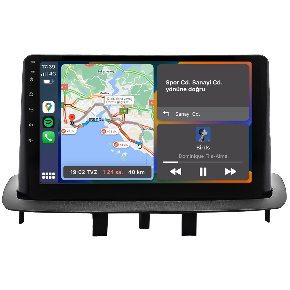 Renault Fluence Android Multimedya Sistemi (2010-2015) CRV-4445XAA
