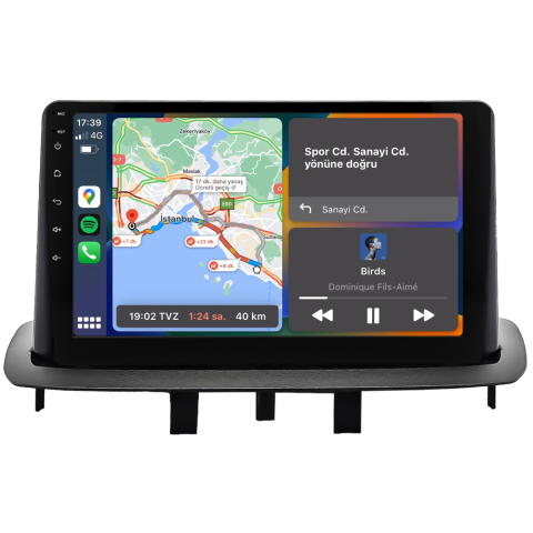 Renault Fluence Android Multimedya Sistemi (2010-2015) CRV-4445XAA