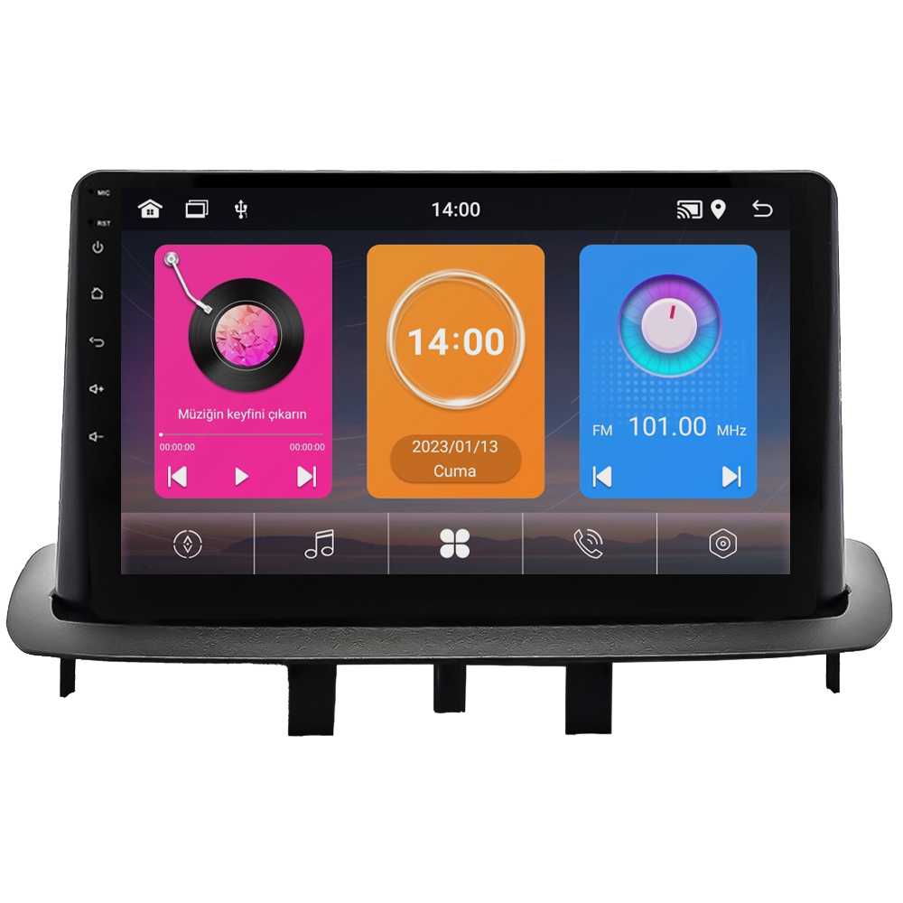 Renault Fluence Android Multimedya Sistemi (2010-2015) CRV-4445XAA