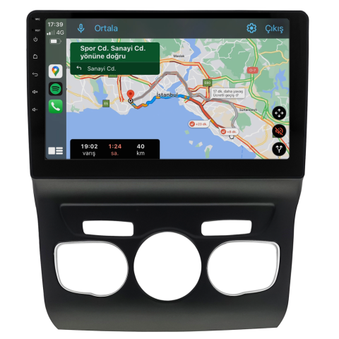 Citroen C4 Android Multimedya Sistemi (2011-2019) CRV-4071XAA