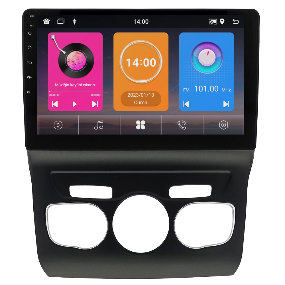 Citroen C4 Android Multimedya Sistemi (2011-2019) CRV-4071XAA