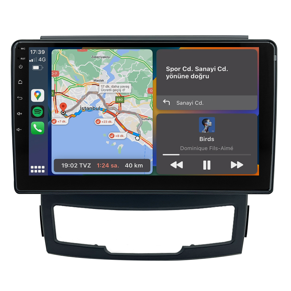Ssangyong Korando Android Multimedya Sistemi (2010-2012) CRV-4502XR