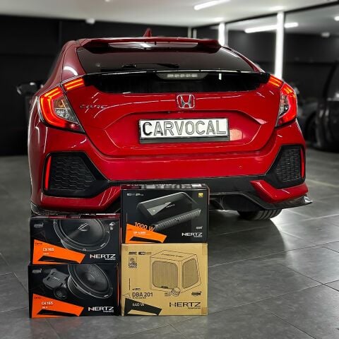 Honda Civic Hertz Ses Sistemi