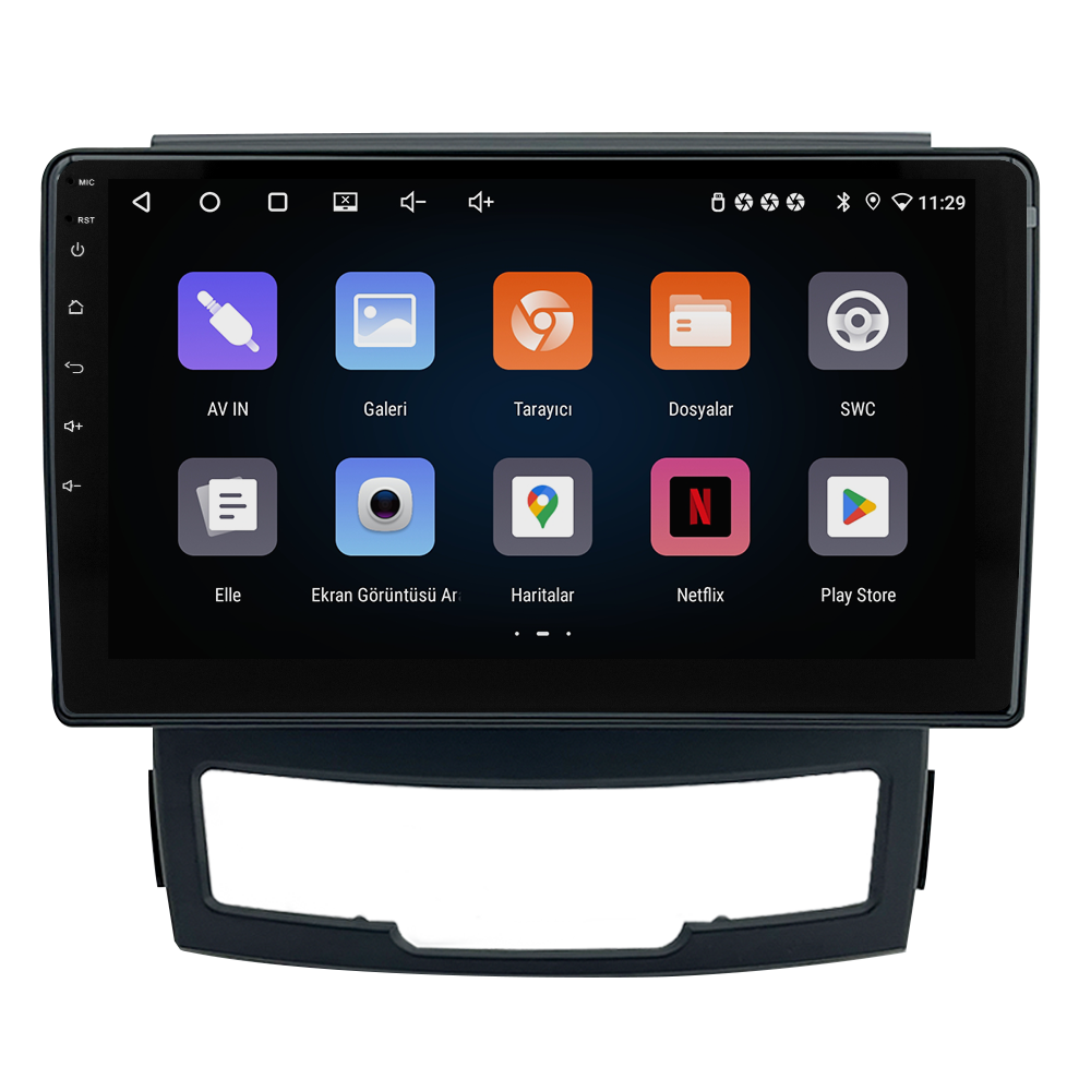 Ssangyong Korando Android Multimedya Sistemi (2010-2012) CRV-4502XR