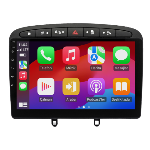 Peugeot 308 Android Multimedya Sistemi (2008-2013) CRV-4426XR
