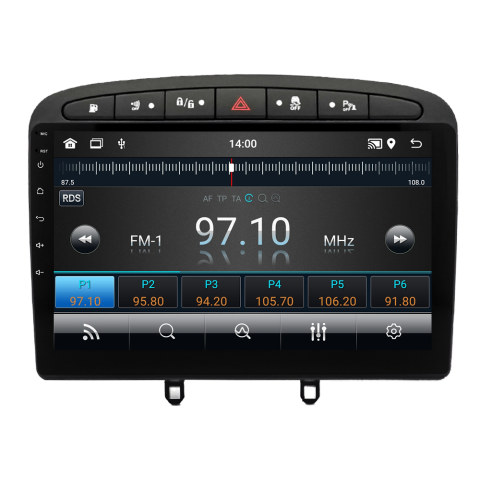 Peugeot 308 Android Multimedya Sistemi (2008-2013) CRV-4426XR