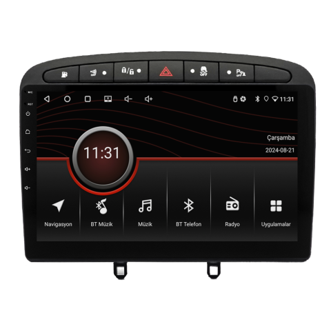 Peugeot 308 Android Multimedya Sistemi (2008-2013) CRV-4426XR