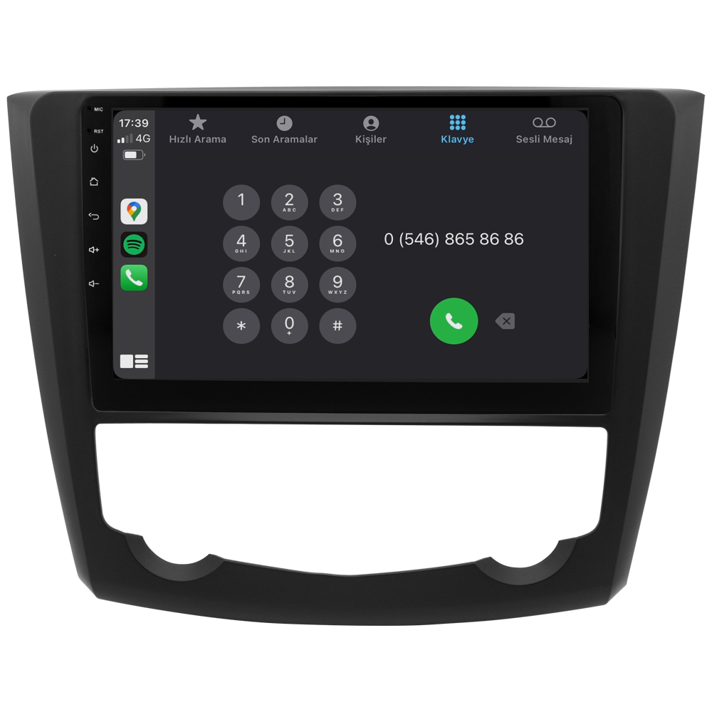 Renault Kadjar Android Multimedya Sistemi (2015-2019) CRV-4442XR