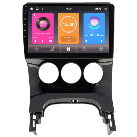 Peugeot 5008 Android Multimedya Sistemi (2009-2016) Manuel Klima