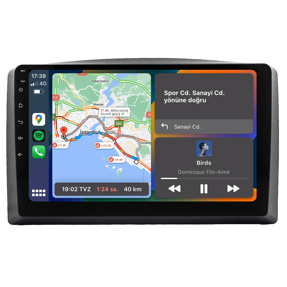 Mercedes Vito Android Multimedya Sistemi (2018-2024) CRV-4344XAA