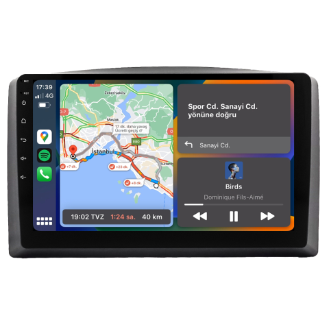 Mercedes Vito Android Multimedya Sistemi (2018-2024) CRV-4344XAA