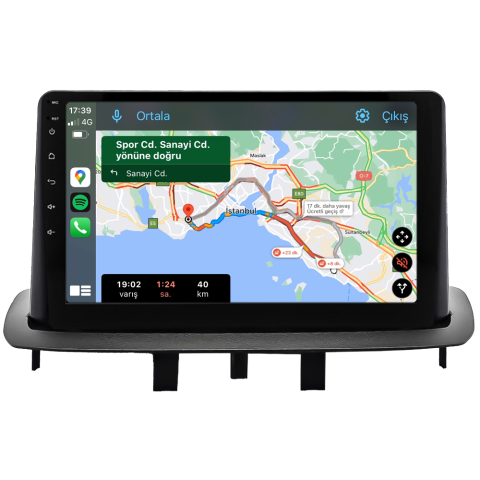 Renault Megane 3 Android Multimedya Sistemi (2010-2015) CRV-4445XR
