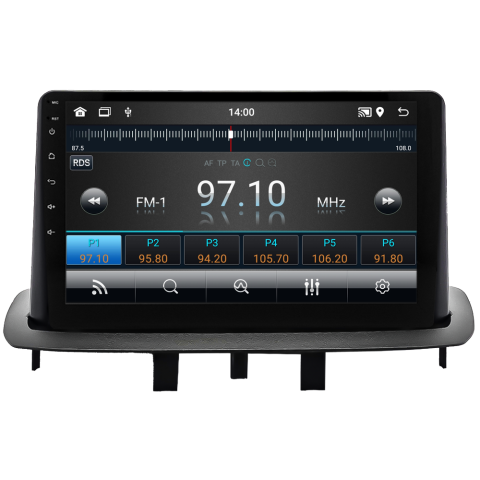 Renault Megane 3 Android Multimedya Sistemi (2010-2015) CRV-4445XR