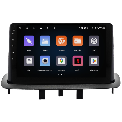 Renault Megane 3 Android Multimedya Sistemi (2010-2015) CRV-4445XR