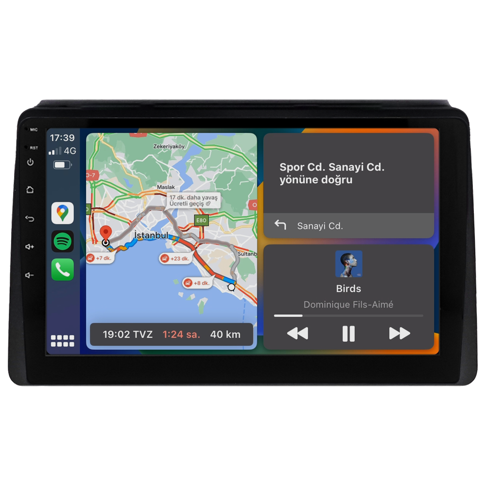 Dacia Duster Android Multimedya Sistemi (2018-2024) CRV-4608XAA