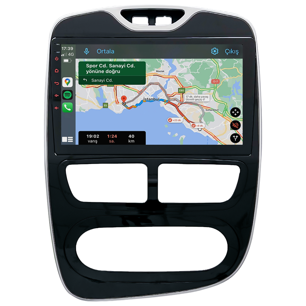 Renault Clio 4 Android Multimedya Sistemi (2013-2017) CRV-4447XR