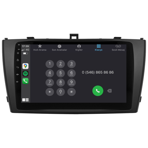 Toyota Avensis Android Multimedya Sistemi (2010-2014) CRV-4554XAA