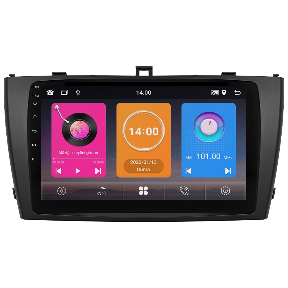 Toyota Avensis Android Multimedya Sistemi (2010-2014) CRV-4554XAA