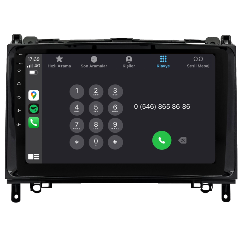 Mercedes A Serisi W169 Android Multimedya Sistemi (2006-2009) CRV-4340XAA