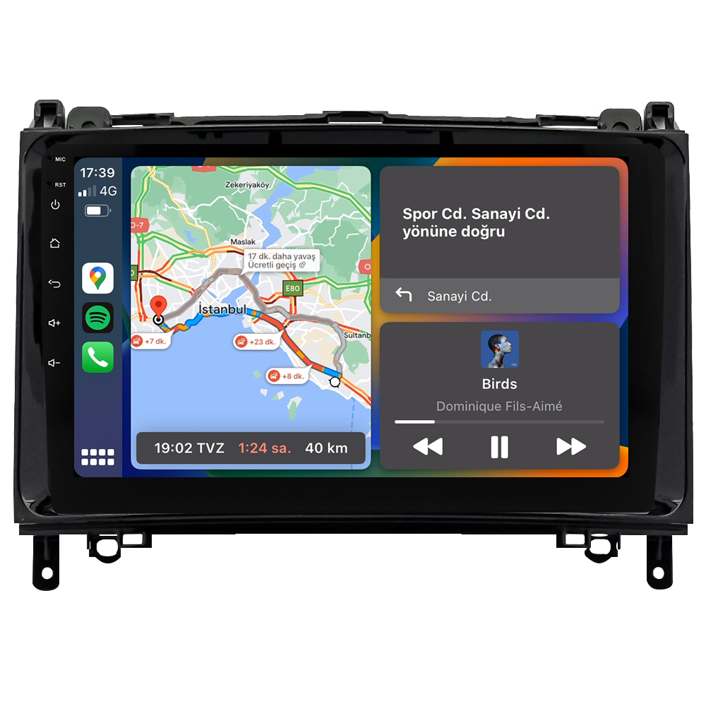 Mercedes A Serisi W169 Android Multimedya Sistemi (2006-2009) CRV-4340XAA