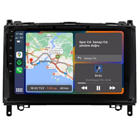 Mercedes A Serisi W169 Android Multimedya Sistemi (2006-2009) CRV-4340XAA