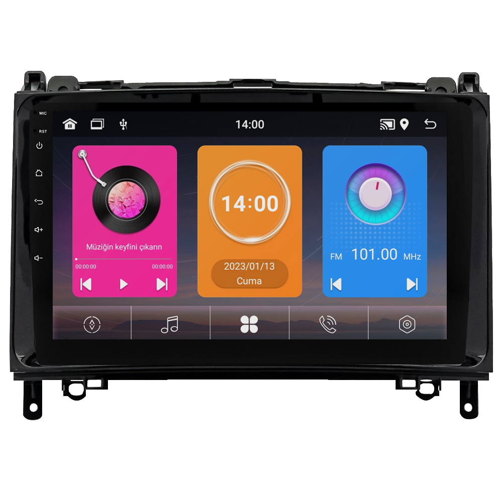 Mercedes A Serisi W169 Android Multimedya Sistemi (2006-2009) CRV-4340XAA